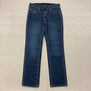 CAT Caterpillar Rigid Work Jeans Mens 30 x 30 Tough 100% Cotton Denim Pants